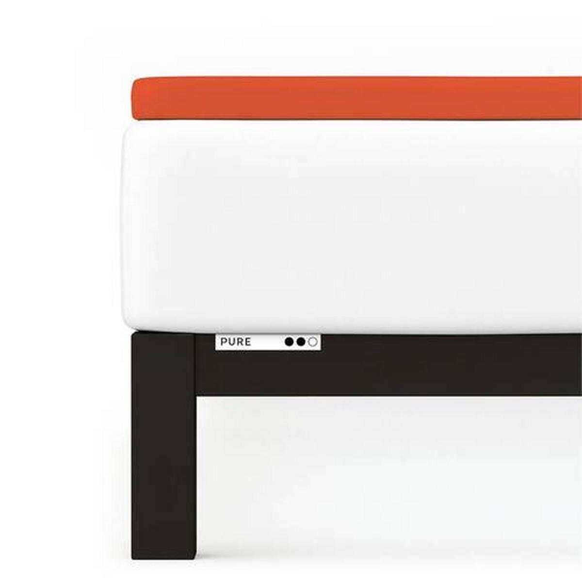 Topper-spannleintuch Pure Topper - Rot, Basics, Textil (180-200/200-220cm) - Schlafgut