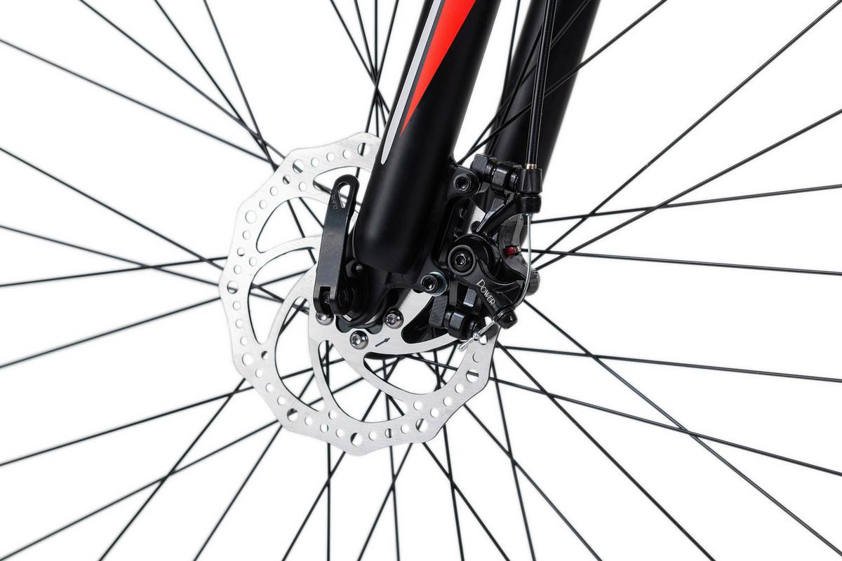 Mountainbike Hardtail 29 Zoll Morzine 21 Gänge - Rot/Schwarz, Basics, Metall (139/76/21cm) - KS Cycling