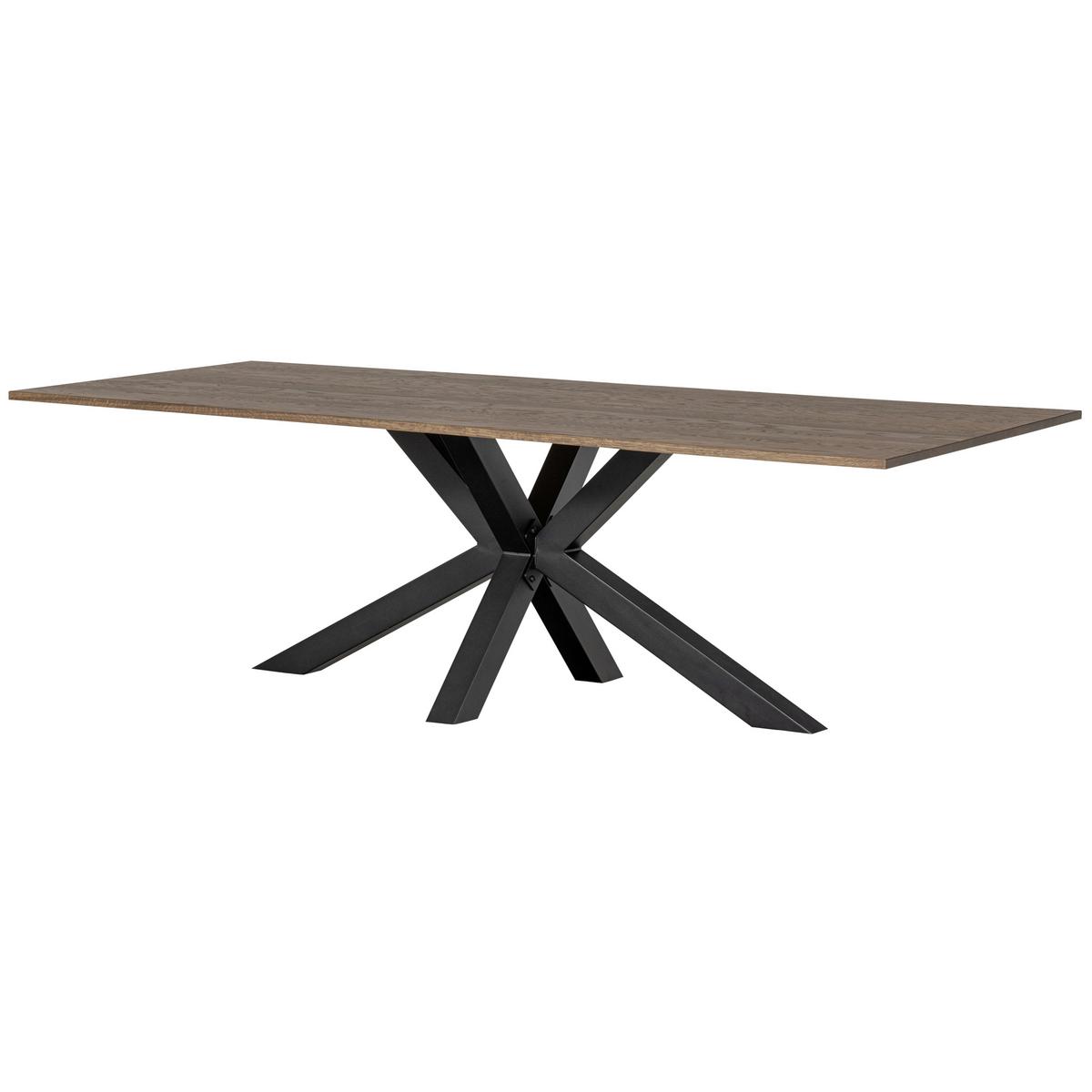 TISCHGESTELL Tablo Schwarz B: 159cm - Schwarz, MODERN, Metall (159/72/77cm) - Livetastic