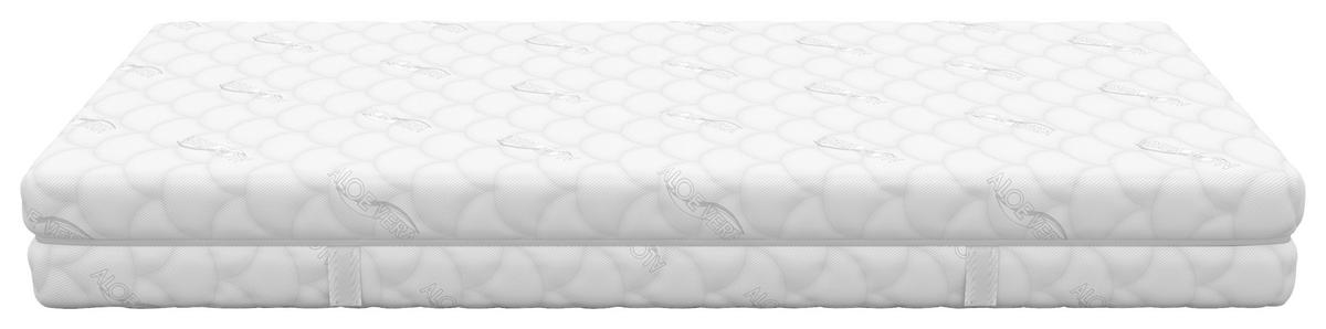 Kaltschaummatratze Valli 120x200 cm H2 H: 24 cm - Weiß, Textil (120/200cm) - Primatex Deluxe