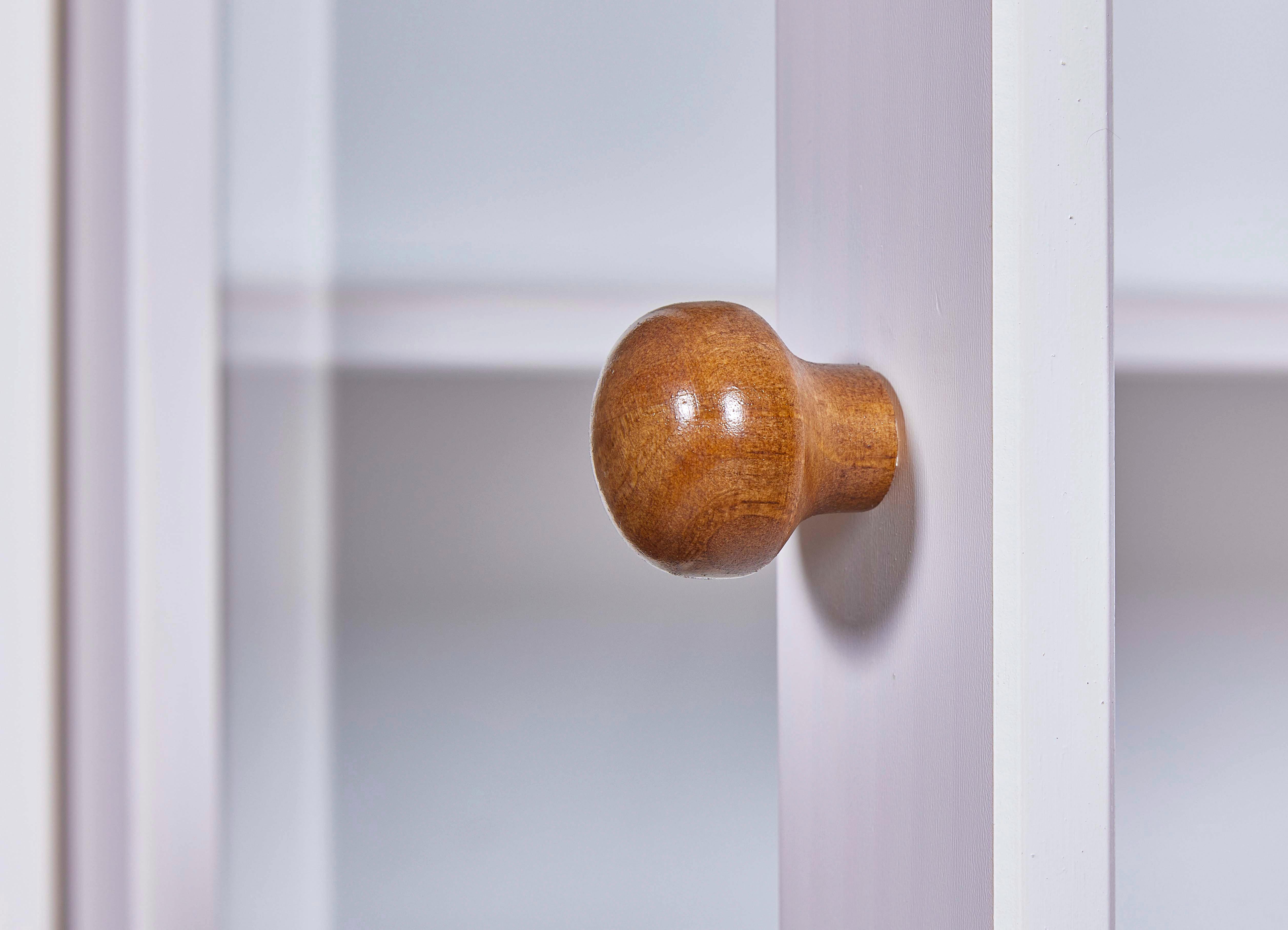 Vitrine Westerland 20901466 - Eichefarben/Weiß, MODERN, Glas/Holz (190/90/38cm) - MID.YOU