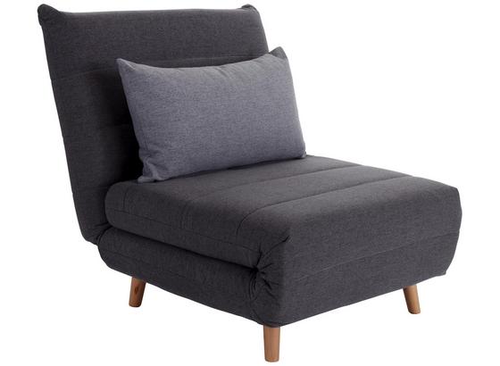 Schlafsofa Simon - Hellgrau/Naturfarben, MODERN, Holz/Textil (77/84/91cm) - Ombra Schlafsofa Simon - Hellgrau/Naturfarben, MODERN, Holz/Textil (77/84/91cm) - Ombra