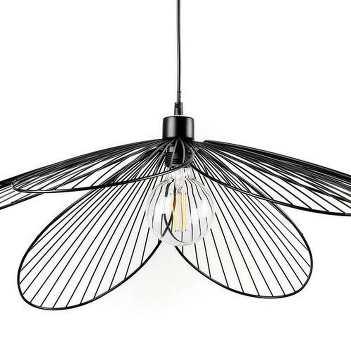 Hängeleuchte 4099/s - Schwarz, Design, Metall (83/107cm)