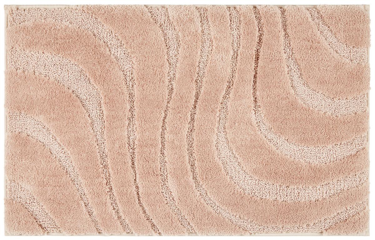 Badematte Jessie - Braun, ROMANTIK / LANDHAUS, Textil (50/80cm) - James Wood