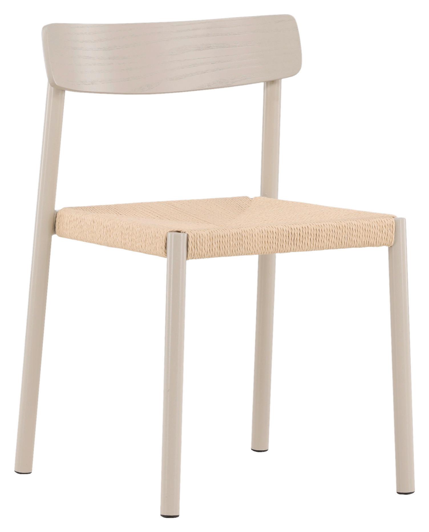 Stuhl Malmön - Design, Holz/Metall (51,5/79/54cm) - Livetastic