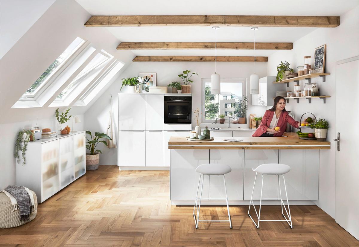 Einbauküche Eastbourne Frei Planbar Modernes Design - MODERN, Holzwerkstoff - Vertico