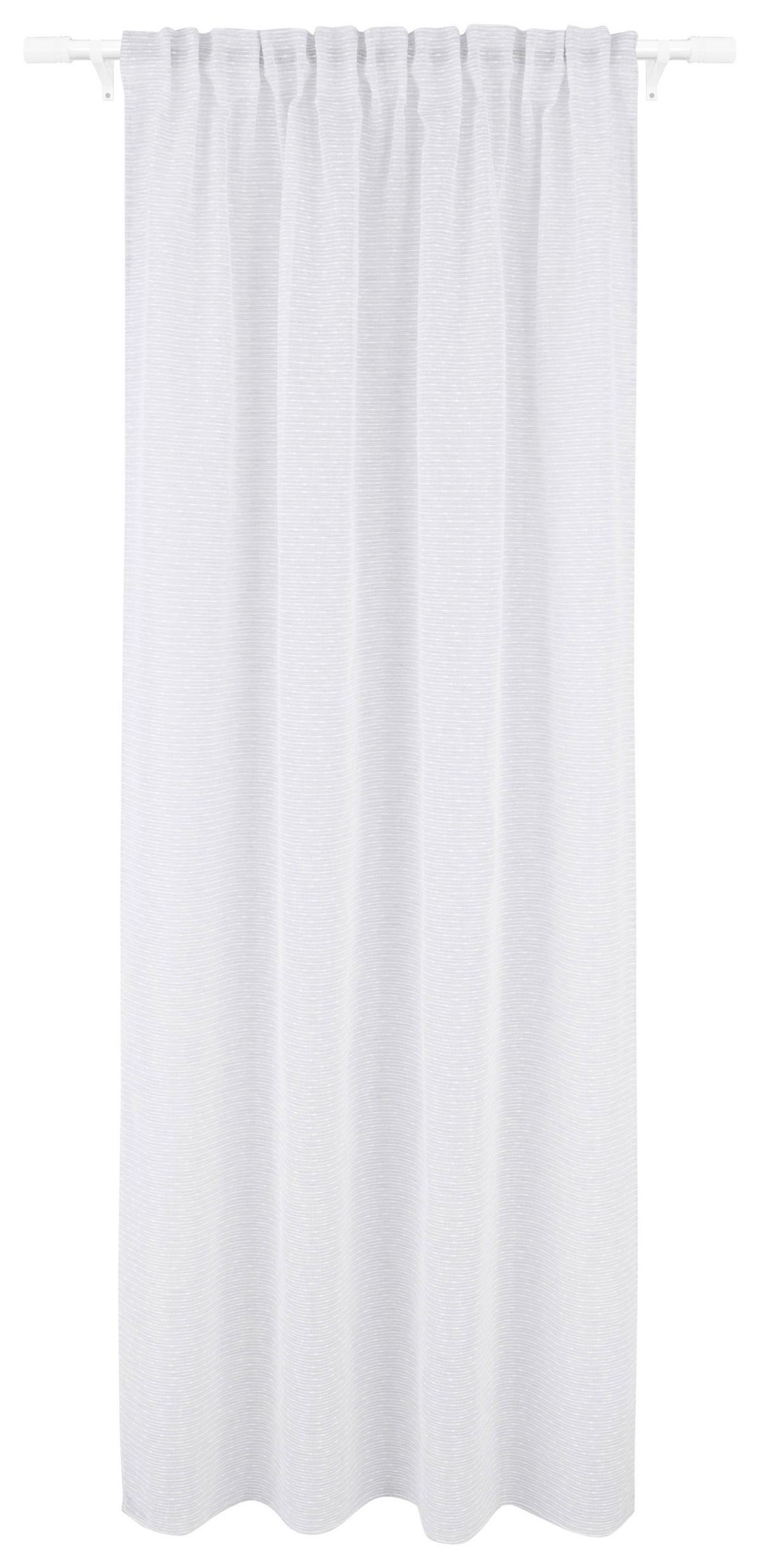 Készfüggöny Kordula Kb. 135/245cm - krémszínű, Romantik / Landhaus, textil (135/245cm) - James Wood