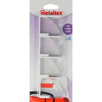 Terítőcsipesz 4 Db - műanyag/fém (2.27/9.5/1.9cm)