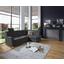 Wohnlandschaft in L-Form Sonoma 246x176 cm - Chromfarben/Grau, MODERN, Textil (246/176cm) - Ombra