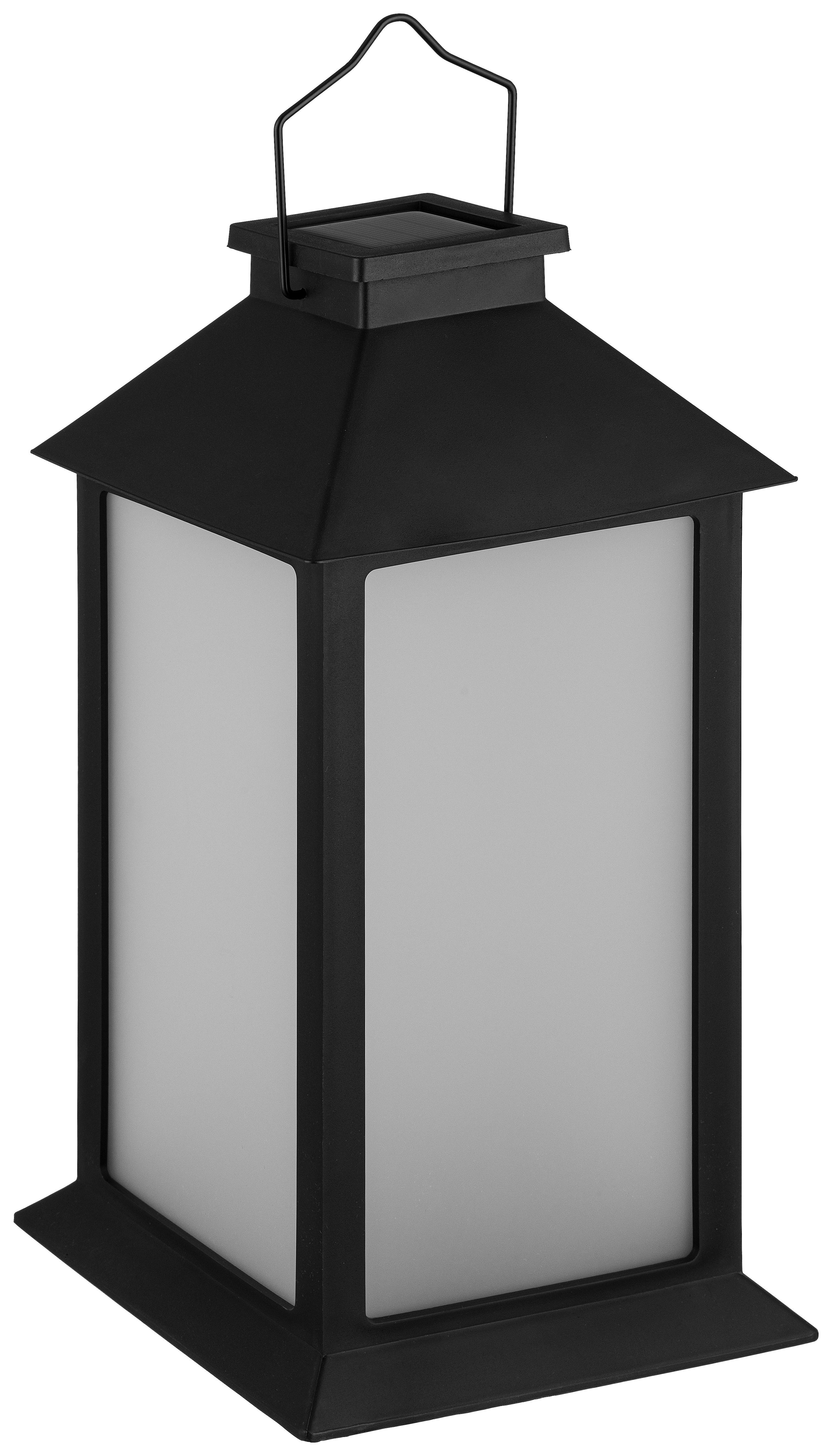 Solarleuchte Daria - Schwarz, Basics, Kunststoff (13,8/34/13,8cm) - Homezone