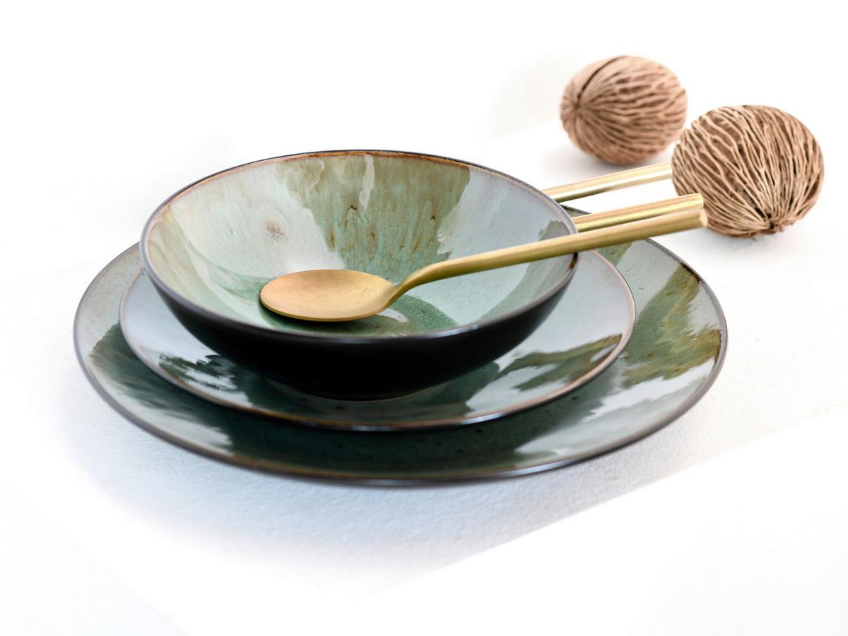 Kombiservice Jawa Keramik 4 Personen Geschirr Set - Multicolor, Trend, Keramik - Creatable