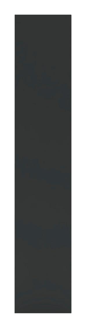 DVEŘE UNIT - antracitová, Moderní, kompozitní dřevo (45,3/202,6/1,8cm) - Ondega