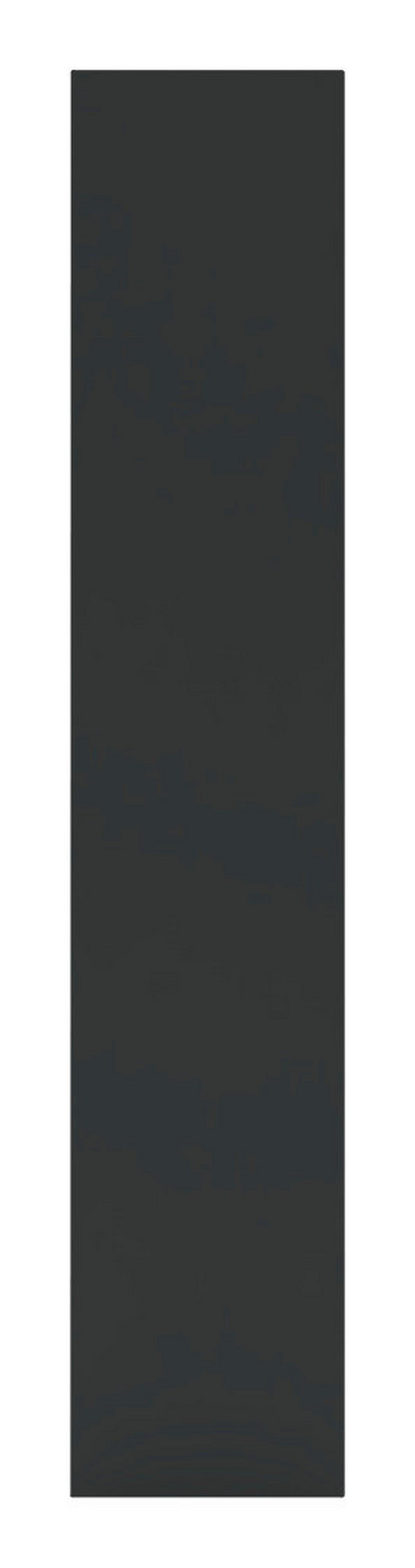 DVEŘE UNIT - antracitová, Moderní, kompozitní dřevo (45,3/202,6/1,8cm) - Ondega