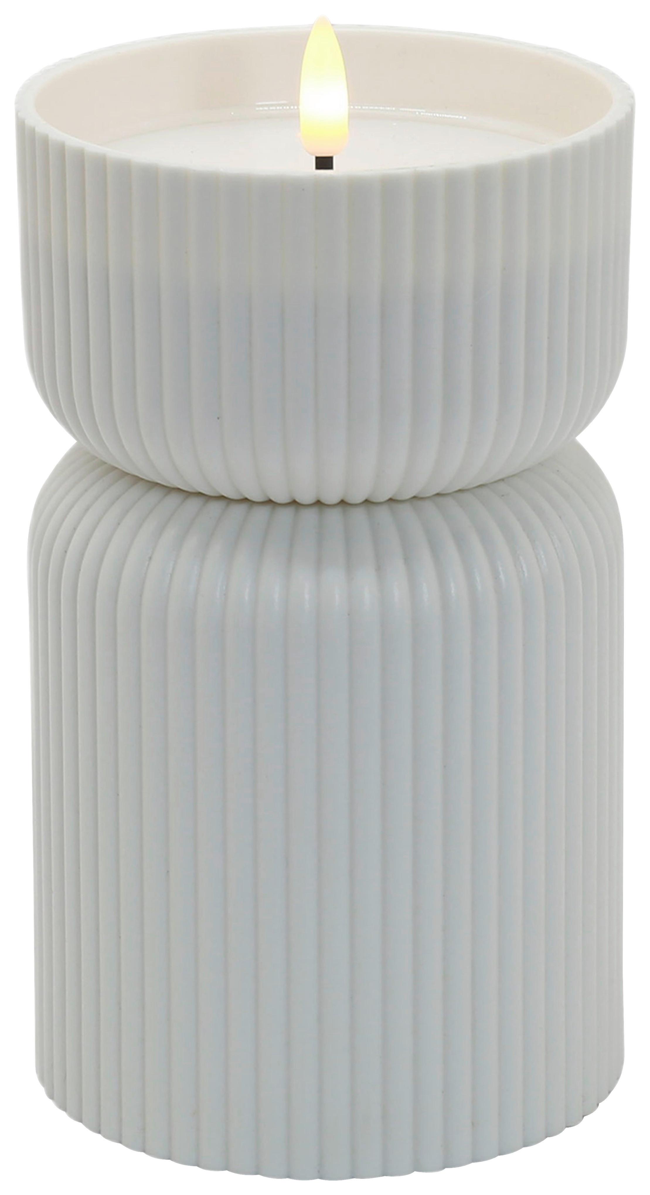 LED svíčka LIORIS, 17 CM - bílá, plast (10/17cm) - Mömax