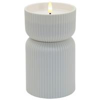 LED svíčka LIORIS, 17 CM - bílá, plast (10/17cm) - Mömax