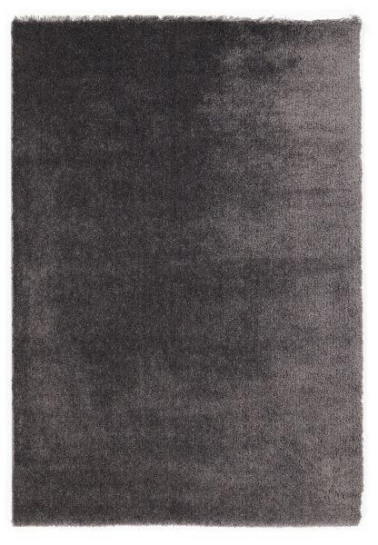 Hochflorteppich Royal Shaggy Anthrazit 65x130 cm - Anthrazit, Basics, Textil (65/130cm) - Novel