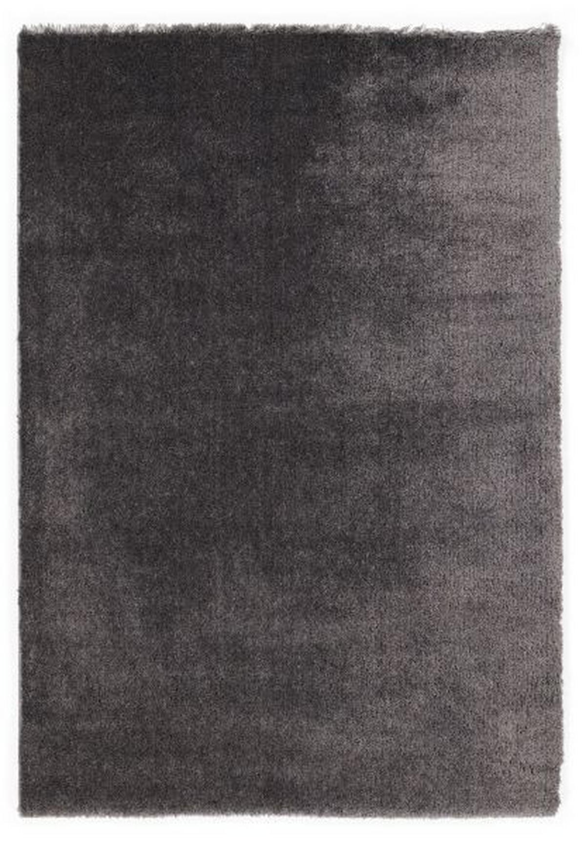 Hochflorteppich Royal Shaggy Anthrazit 65x130 cm - Anthrazit, Basics, Textil (65/130cm) - Novel
