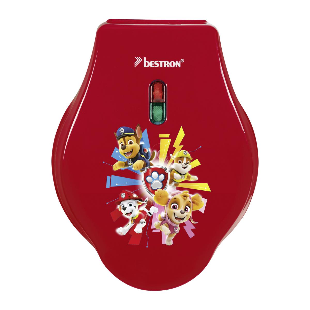 Waffeleisen Paw Patrol Rot - Rot, Basics, Kunststoff (15,4/20,3/11,3cm)