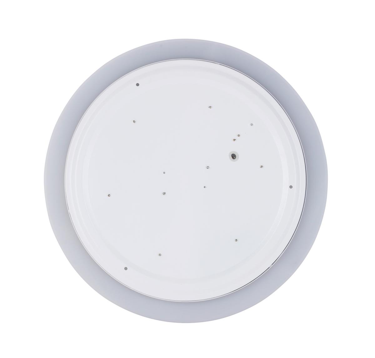 STROPNÉ LED SVIETIDLO MIRSADA -TUYA- - čierna/biela, kov/plast (42/8,5cm) - Premium Living