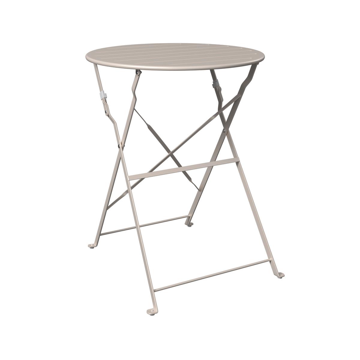 Balkonset Paris *ph* - Beige/Weiß, MODERN, Metall - Beldano