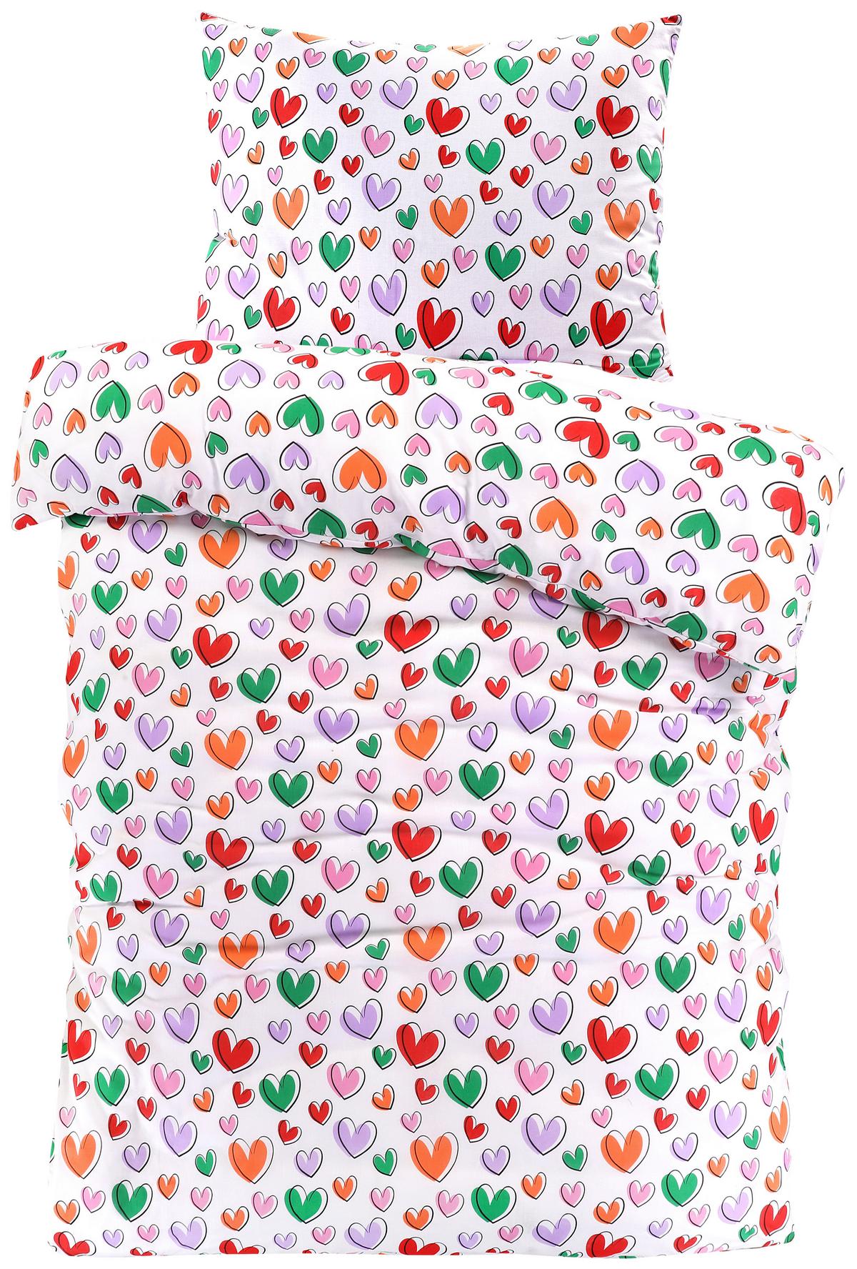 Ágyneműhuzat-garnitúra Felice - pink/piros, Modern, textil - Luca Bessoni