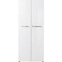 Aktenschrank Gw. Monteria Weiß - Weiß, MODERN, Glas/Holzwerkstoff (80/196/37cm) - Germania