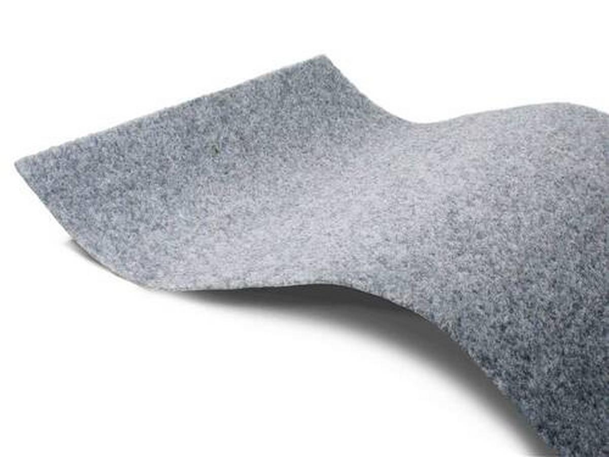 Rasenteppich Georgia Grau - Grau, Basics, Textil (133/150cm)
