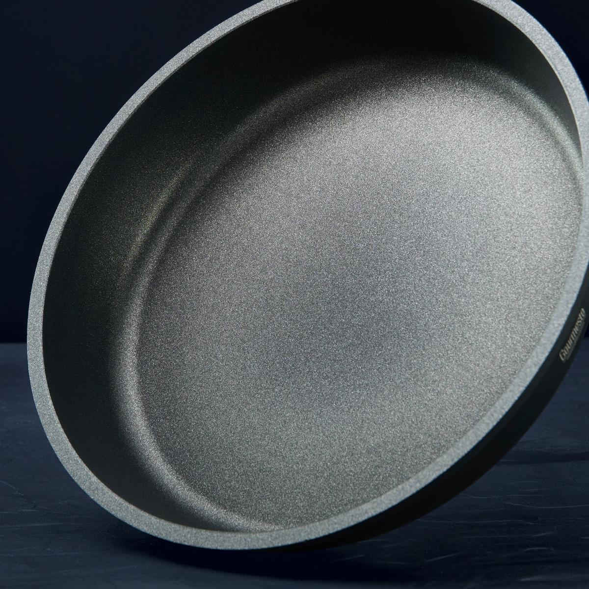 Panvica Black Line, Ø: 28cm - čierna, Konventionell, kov/plast (28/5,5cm) - Gourmesto