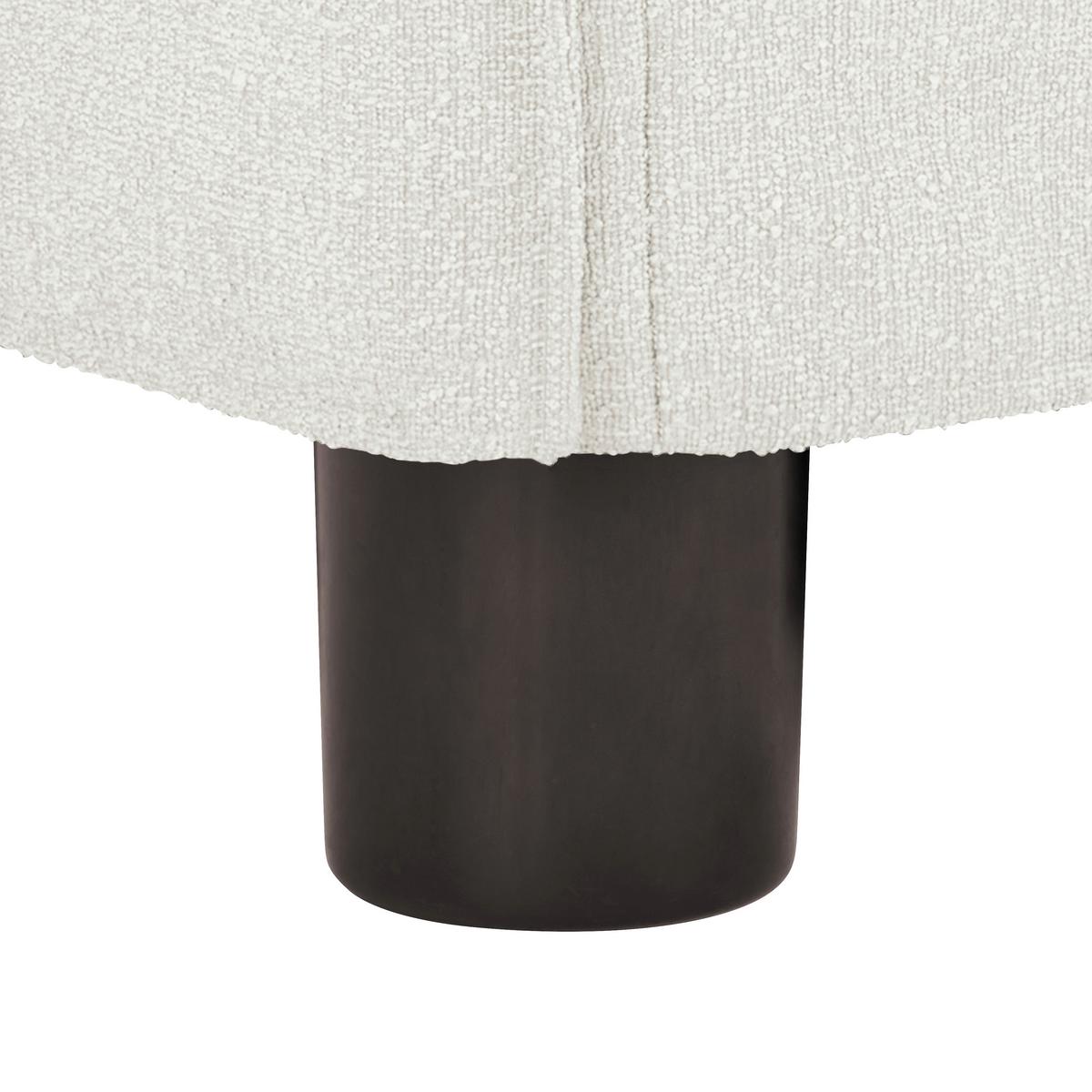 Ecksofa Toscana - Schwarz/Weiß, Trend, Textil (295/165cm) - Livetastic