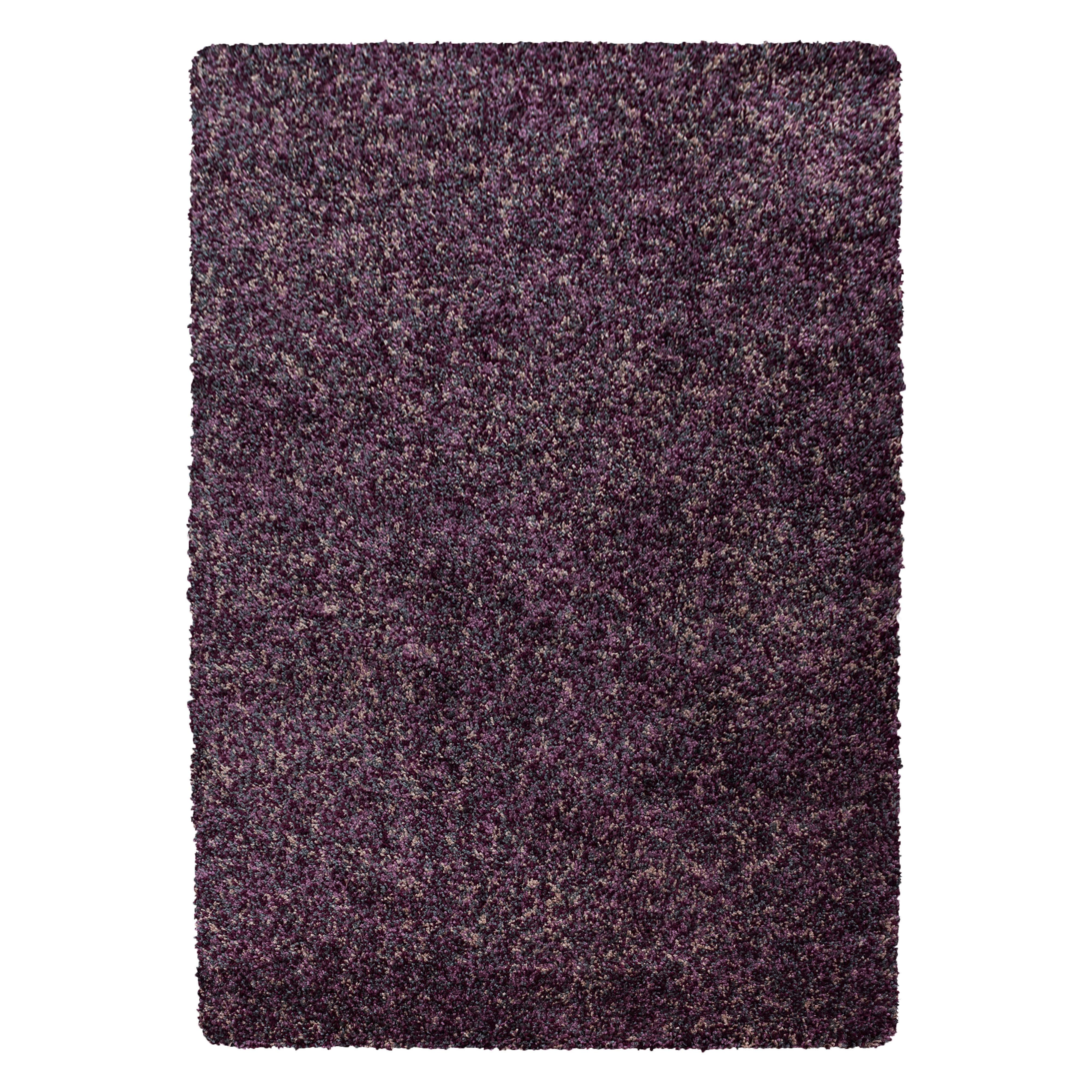 Hochflorteppich Enjoy - Lila, KONVENTIONELL, Textil (240/340cm) - Novel