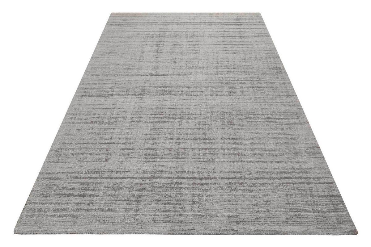 Flachwebteppich, 70x140 cm Gil - Hellgrau, Design, Textil (70/140cm) - Esprit