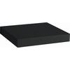 Falipolc Simple - fekete, Modern, faalapú anyag (23,5/3,8/23,5cm)