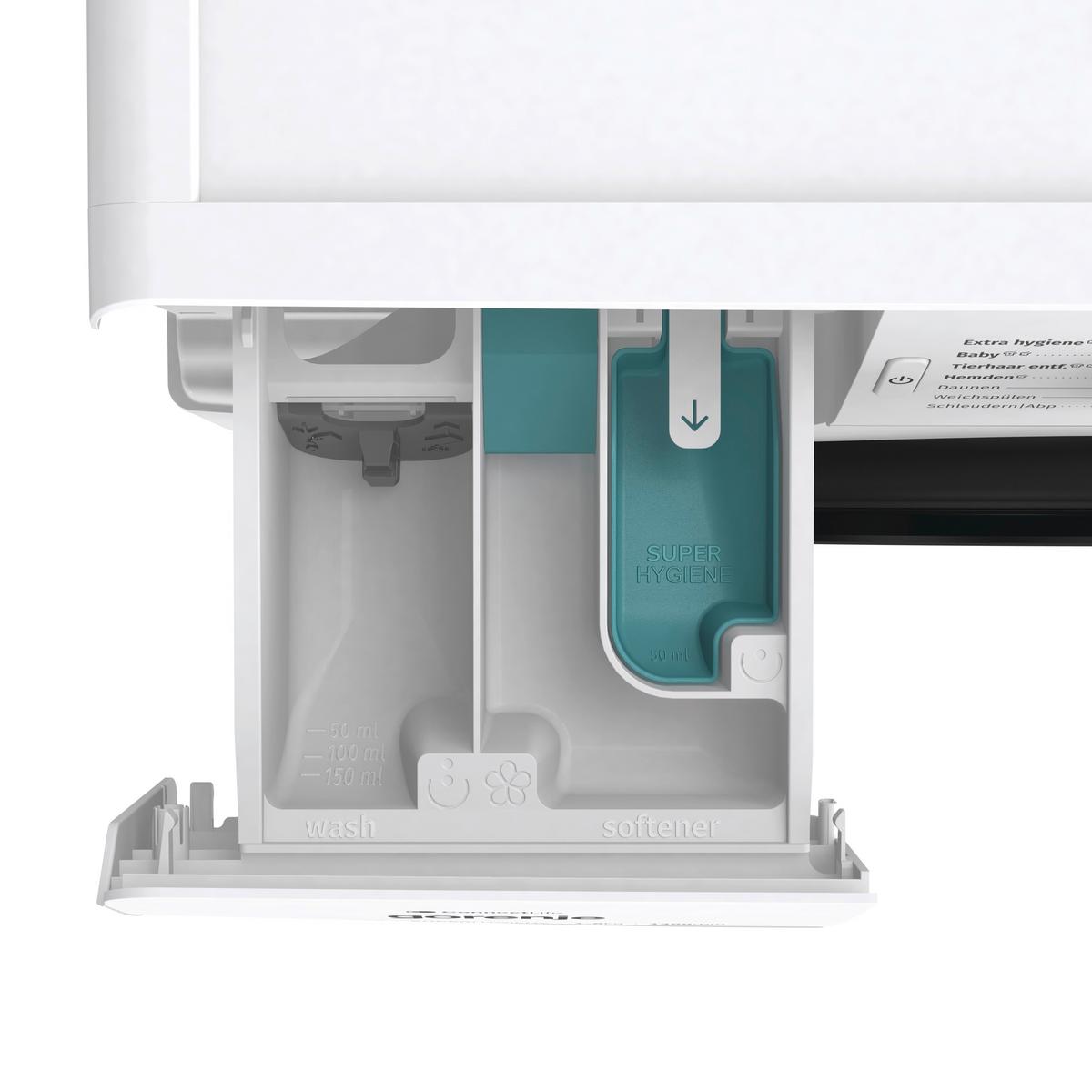 WASCHMASCHINE Füllmenge ca. 8 KG, EEKL: A - Weiß, Basics, Glas/Kunststoff (60/85/46,5cm) - Gorenje