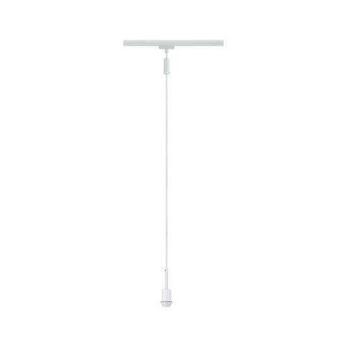Schienensystem Urail Pendel 96971 in Weiß, dimmbar - Weiß, Basics, Kunststoff/Metall (4,4/135cm) - Paulmann