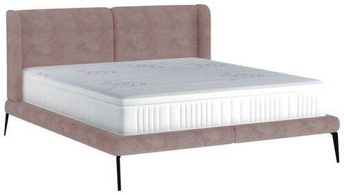 Polsterbett Mit Matratze 180x200 Tessina Sorisso Beige - Beige/Schwarz, MODERN, Textil (180/200cm) - Livetastic
