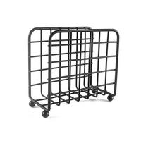 Serviettenhalter Francesca - Schwarz, Basics, Metall (12,5/6,0/11,5cm) - Luca Bessoni