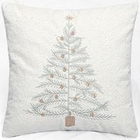 DEKORAČNÝ VANKÚŠ JOLLY - biela/mätovozelená, textil (45/45cm) - Mömax
