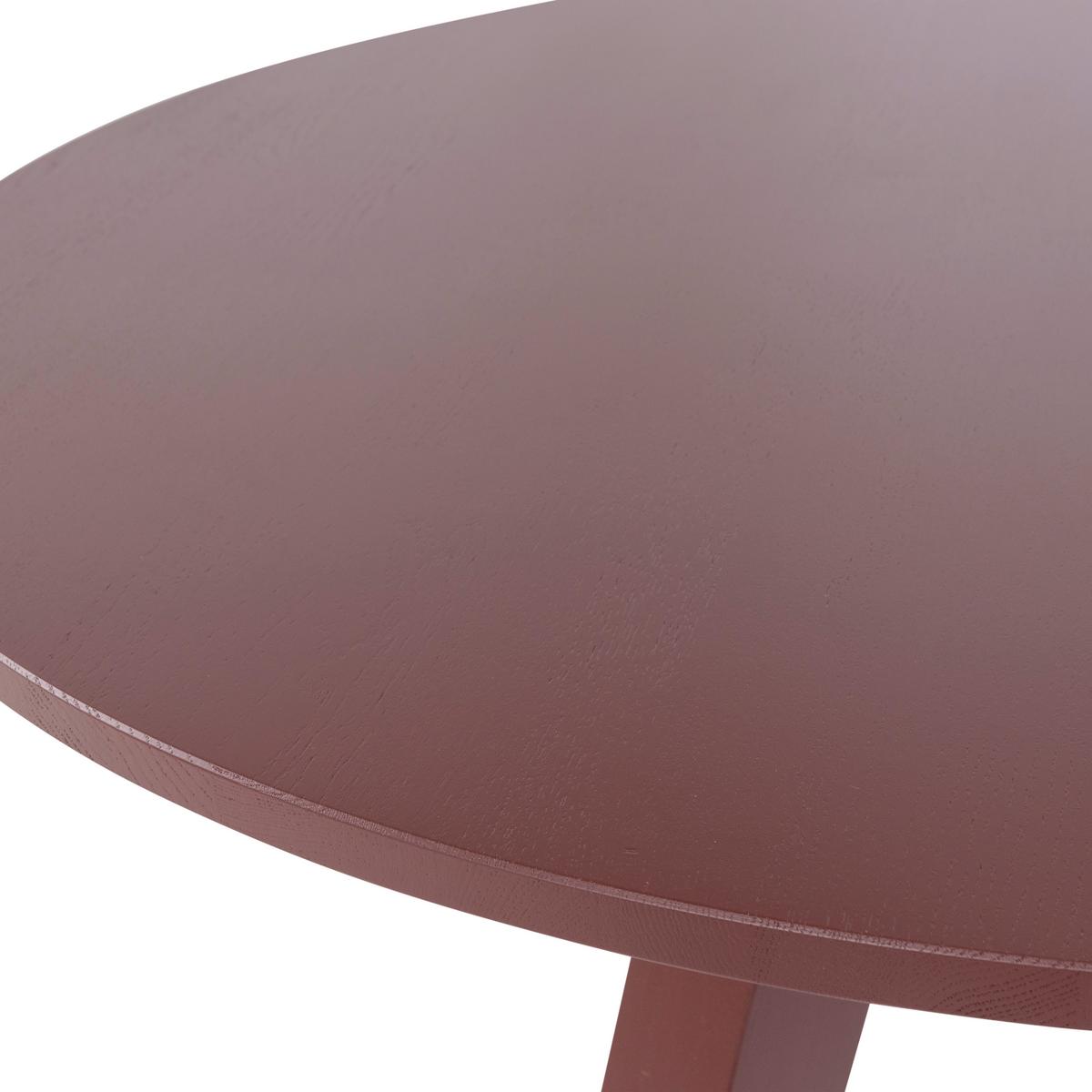 ESSTISCH Rhonda Bordeaux L: 129cm - Bordeaux, MODERN, Holz (129/129/75cm) - Livetastic