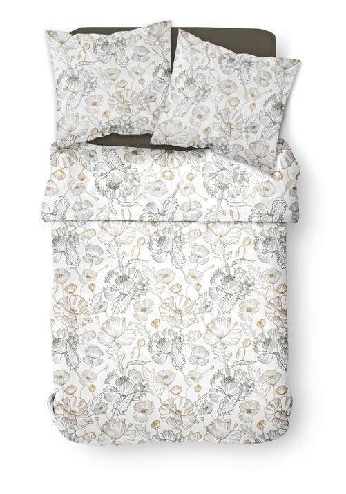 POSTEĽNÁ BIELIZEŇ QUILT COVER, 2x70/90 200/220cm - biela, Modern, textil (200/220cm)