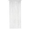 Fadenvorhang + Stangendurchzug Marietta 90x245 cm Weiß - Weiß, KONVENTIONELL, Textil (90/245cm) - Ondega