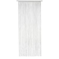 Fadenvorhang + Stangendurchzug Marietta 90x245 cm Weiß - Weiß, KONVENTIONELL, Textil (90/245cm) - Ondega