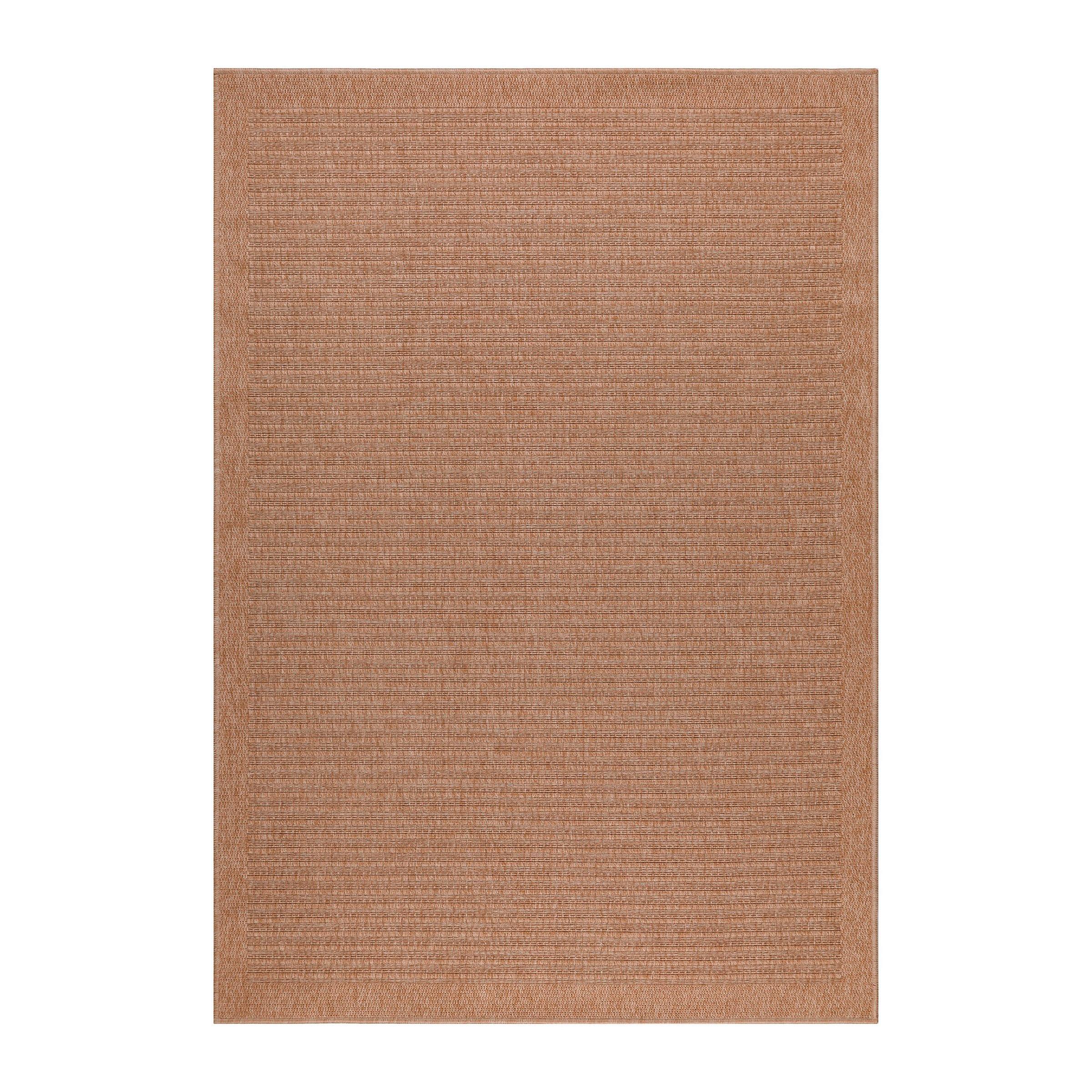 Outdoorteppich Dhaka - Beige, Basics, Textil (140/200cm) - Novel