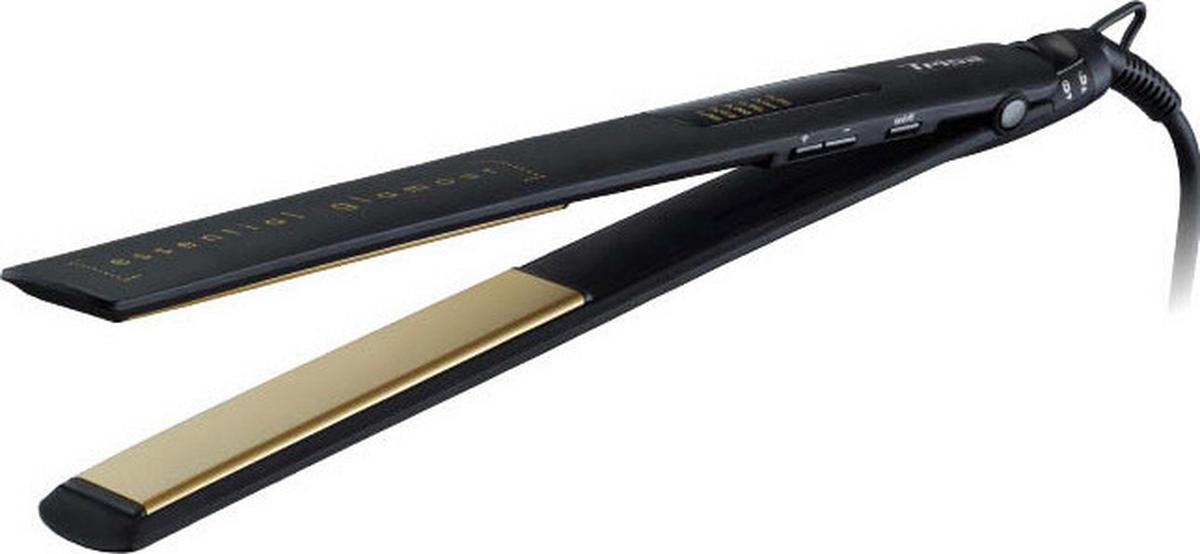 Glätteisen Glamour 155-230 °c Bereitschaftsanzeige - Goldfarben/Schwarz, MODERN, Kunststoff (34/3,2/2,8cm)