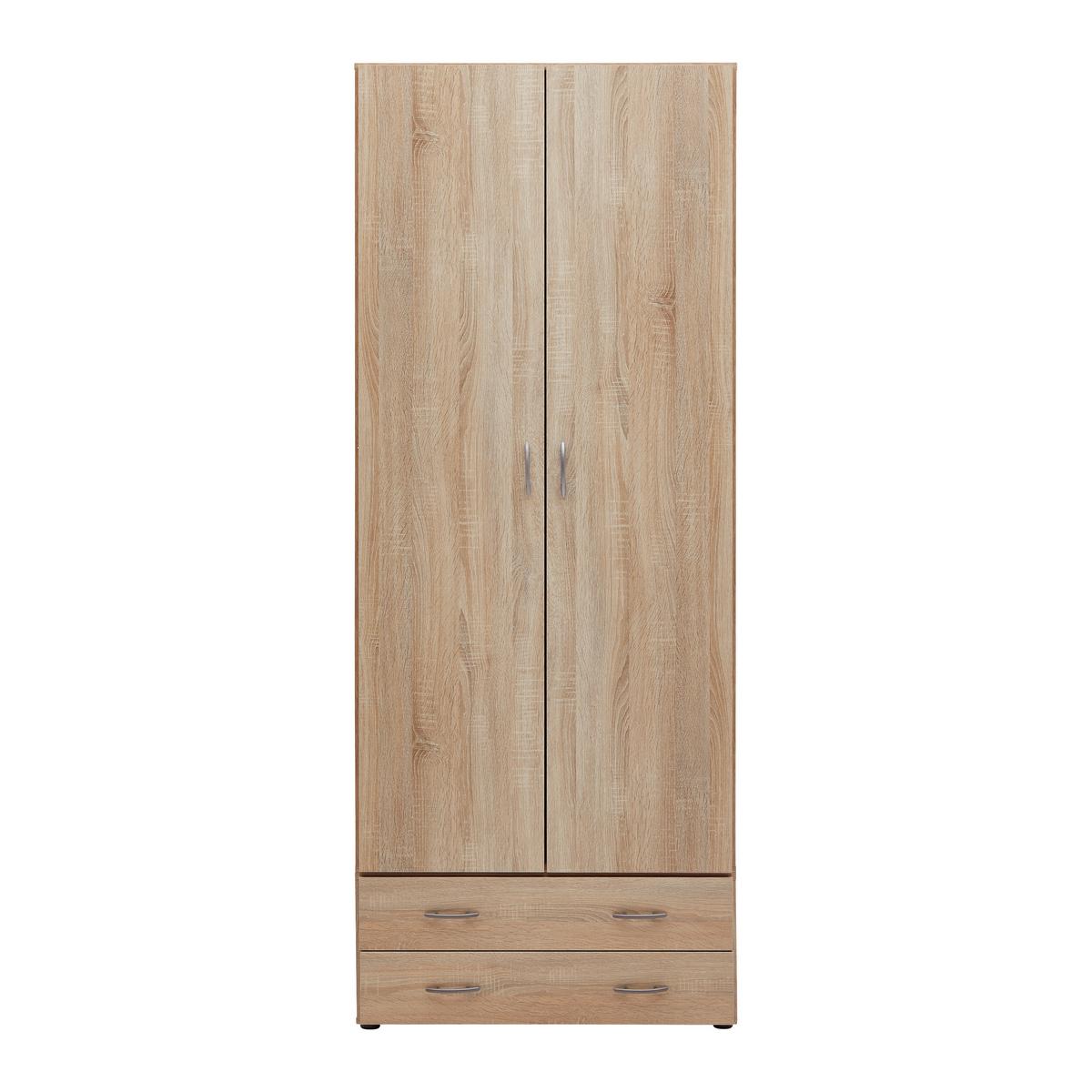 Zásuvkový box JOE - Sonoma dub, Konvenční, kompozitní dřevo (81/33/51cm) - Based