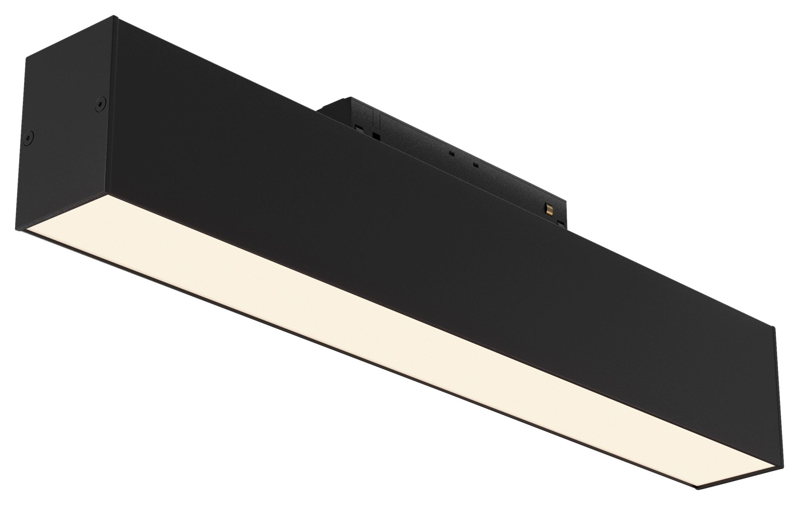 Schienensystem-strahler Basis - Schwarz, Basics, Kunststoff/Metall (3,4/6,8/30cm) - MAYTONI