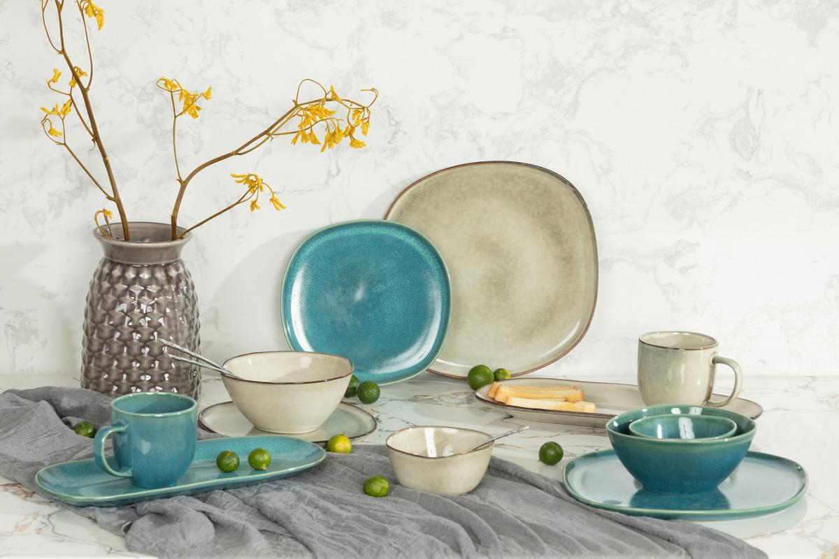 Suppenteller Chloe - Grün, LIFESTYLE, Keramik (15/6,5cm) - James Wood