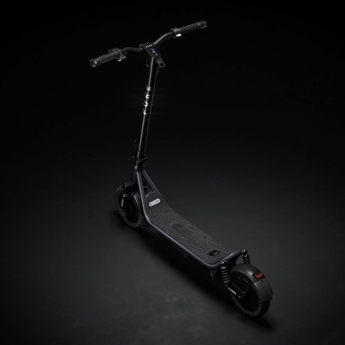 Elektroscooter CS-PURE-AIR6-PP -MG, StVO Konform - Schwarz, Basics, Metall (69/120/123cm)