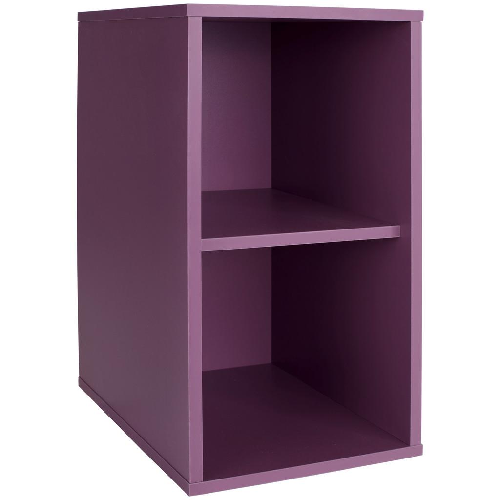 Regal stehend/hängend Box B: 23 cm Violett