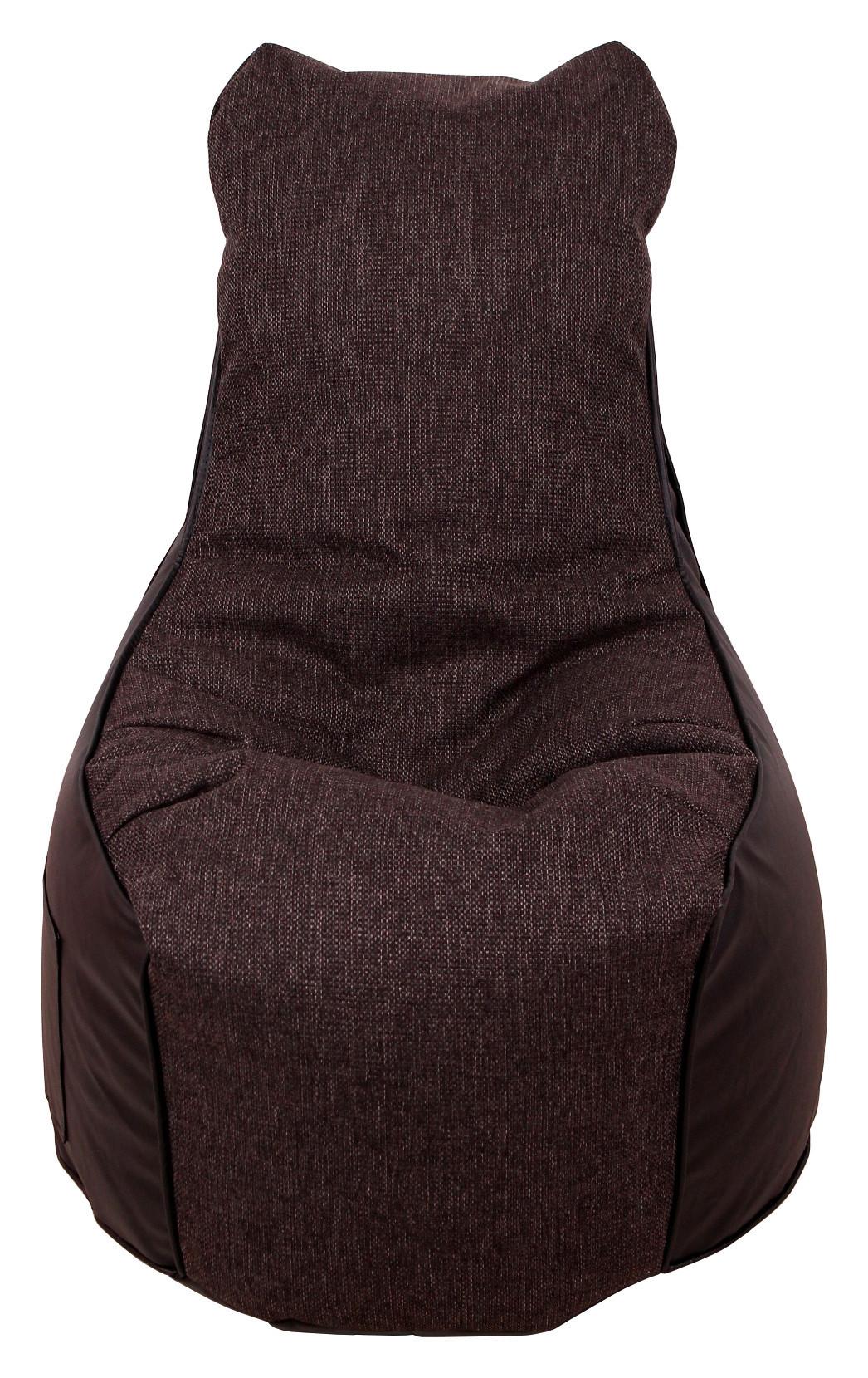 Ülőzsák Pesaro Kreta - antracit, textil (65/75/95cm)