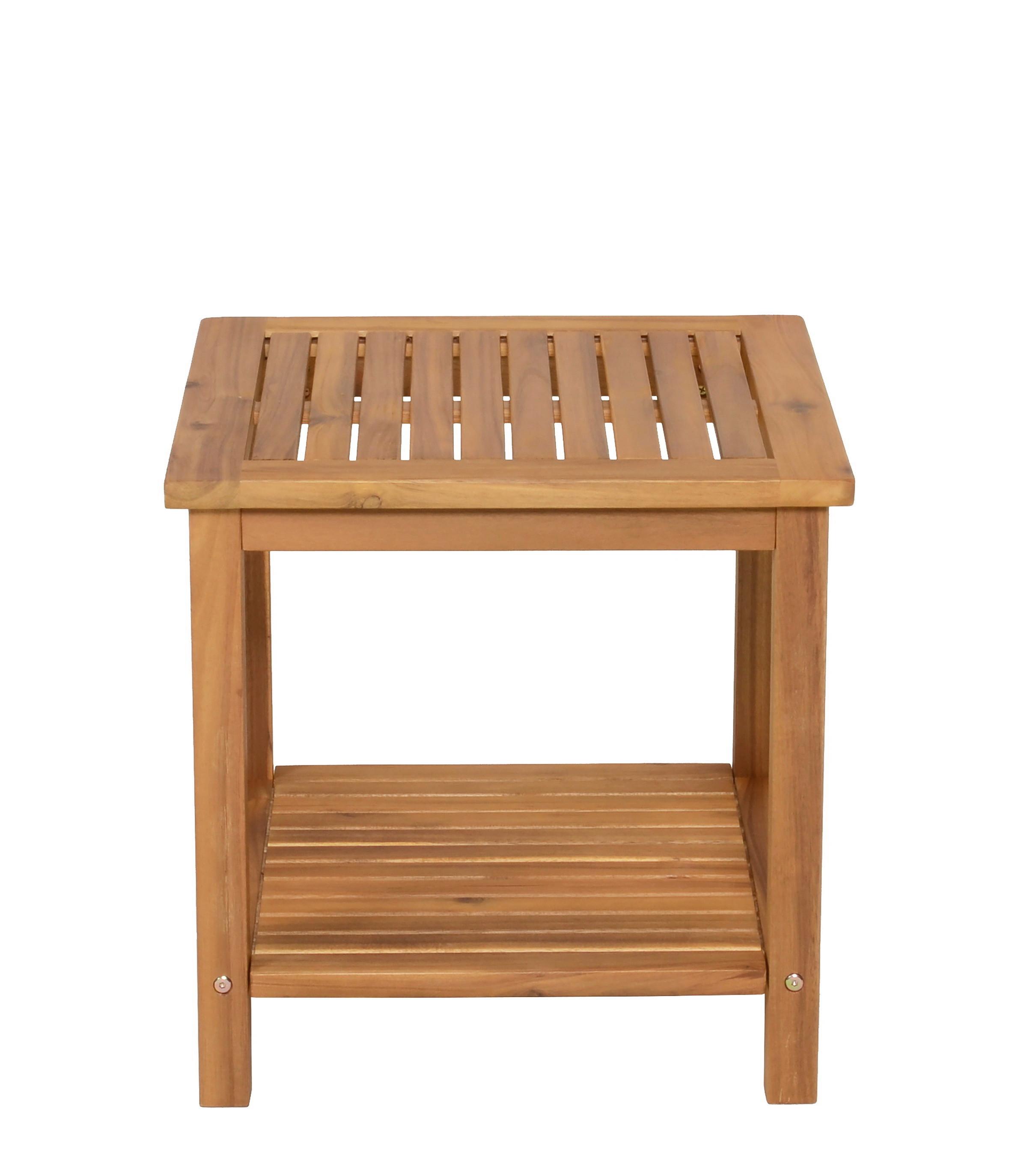 GARTENBEISTELLTISCH BEISTELLTISCH IOWA - Basics (45/45/45cm)